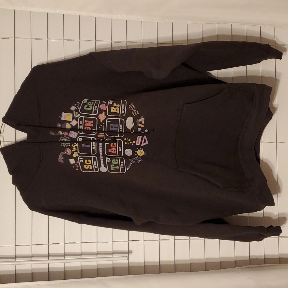 Delta Fleece | Science Teacher Periodic Table Hood Sweatshirt